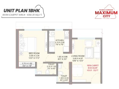 1 BHK 430