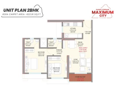 2 BHK 622